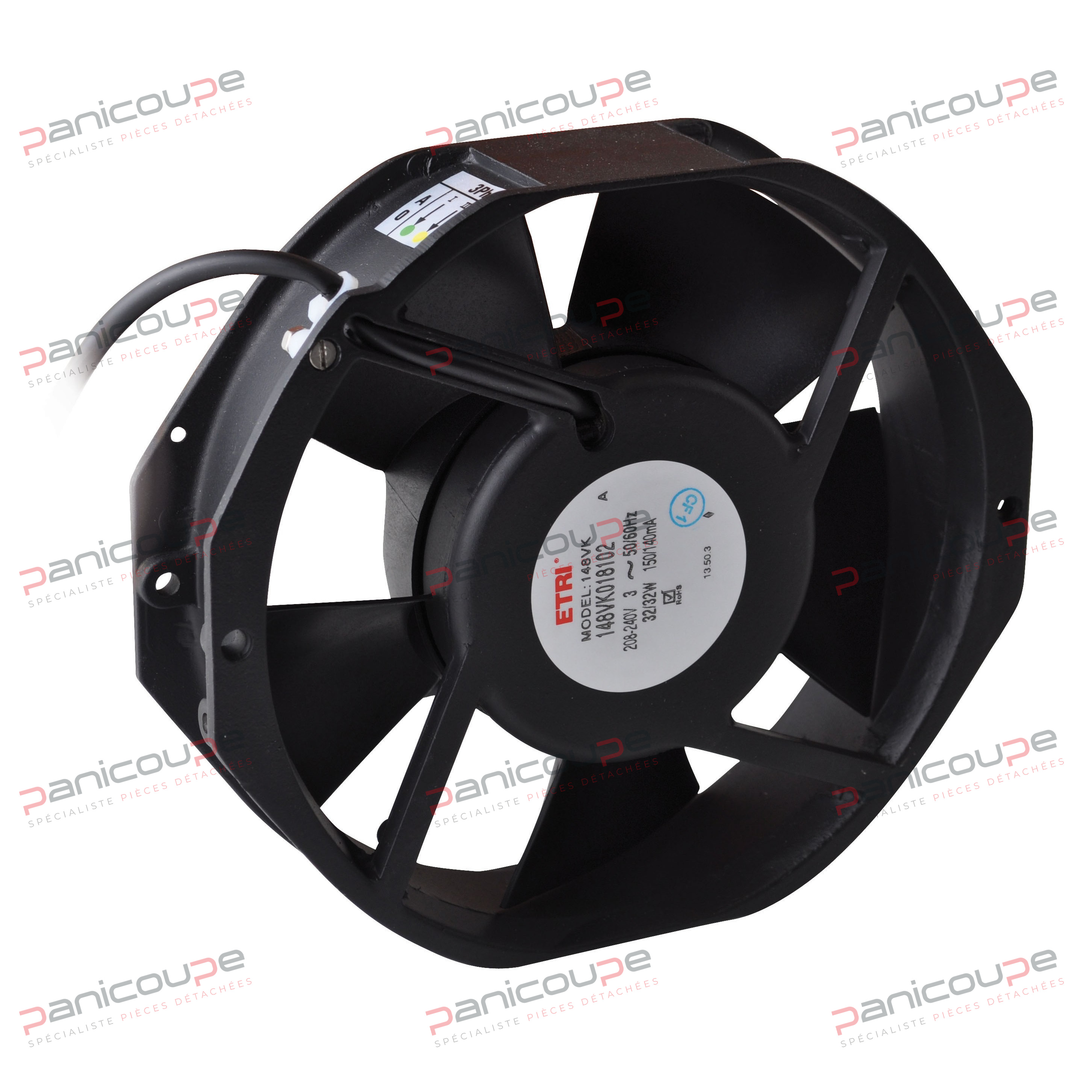 VENTILATEUR AXIAL 150X172X38 MM photo du produit