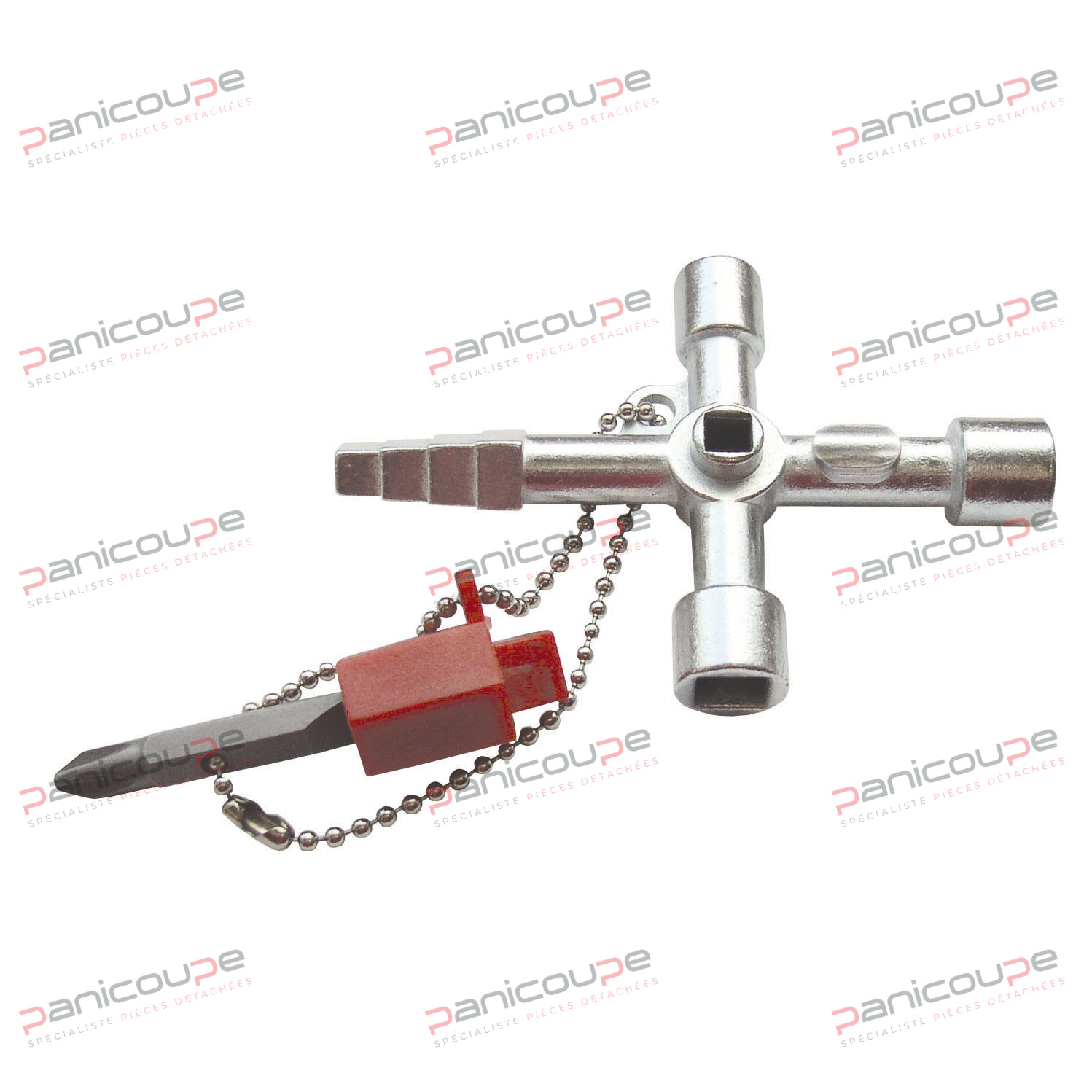 CLE EN CROIX UNIVERSELLE POUR BATIMENT photo du produit