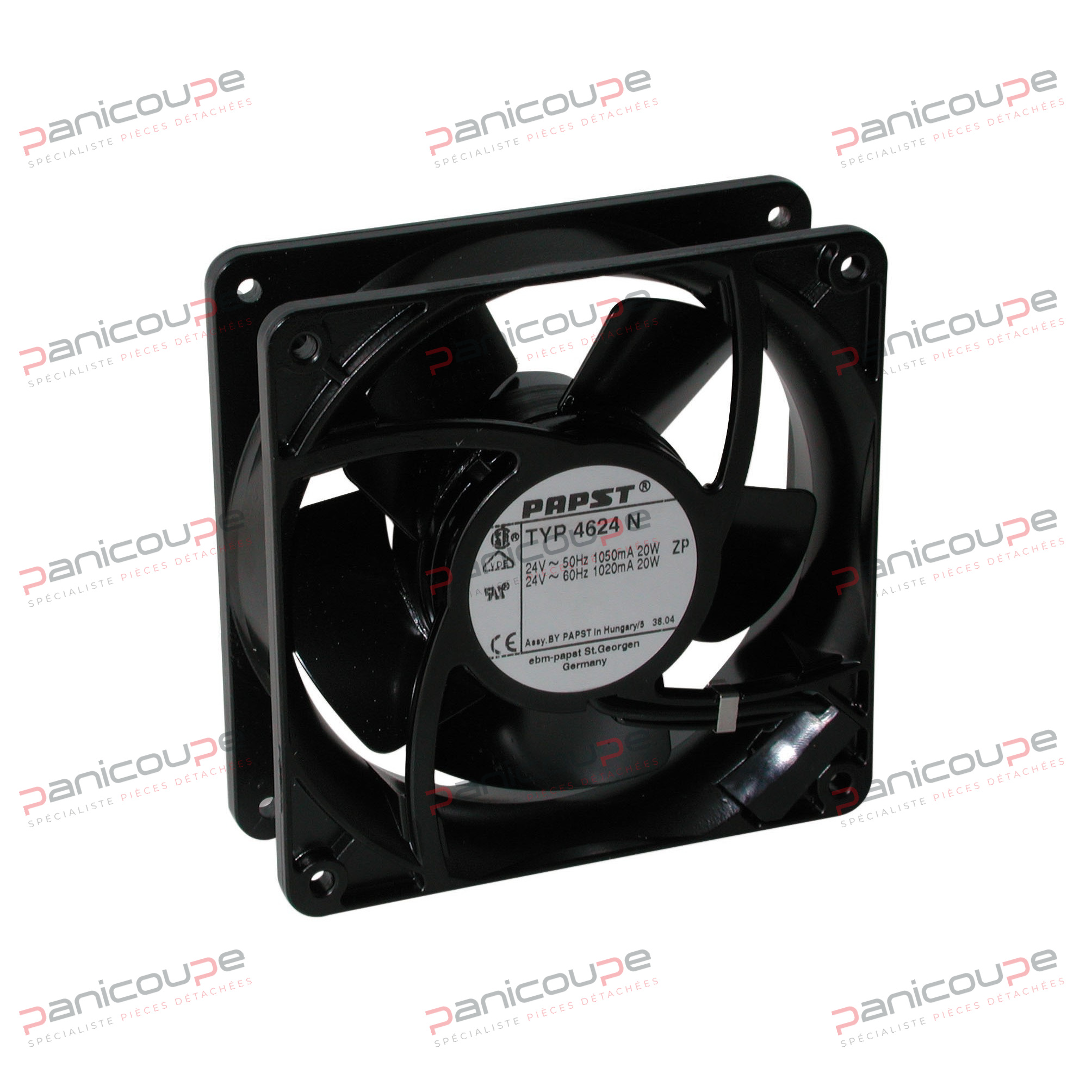 VENTILATEUR AXIAL EBM 119X119X38 MM 24 V photo du produit