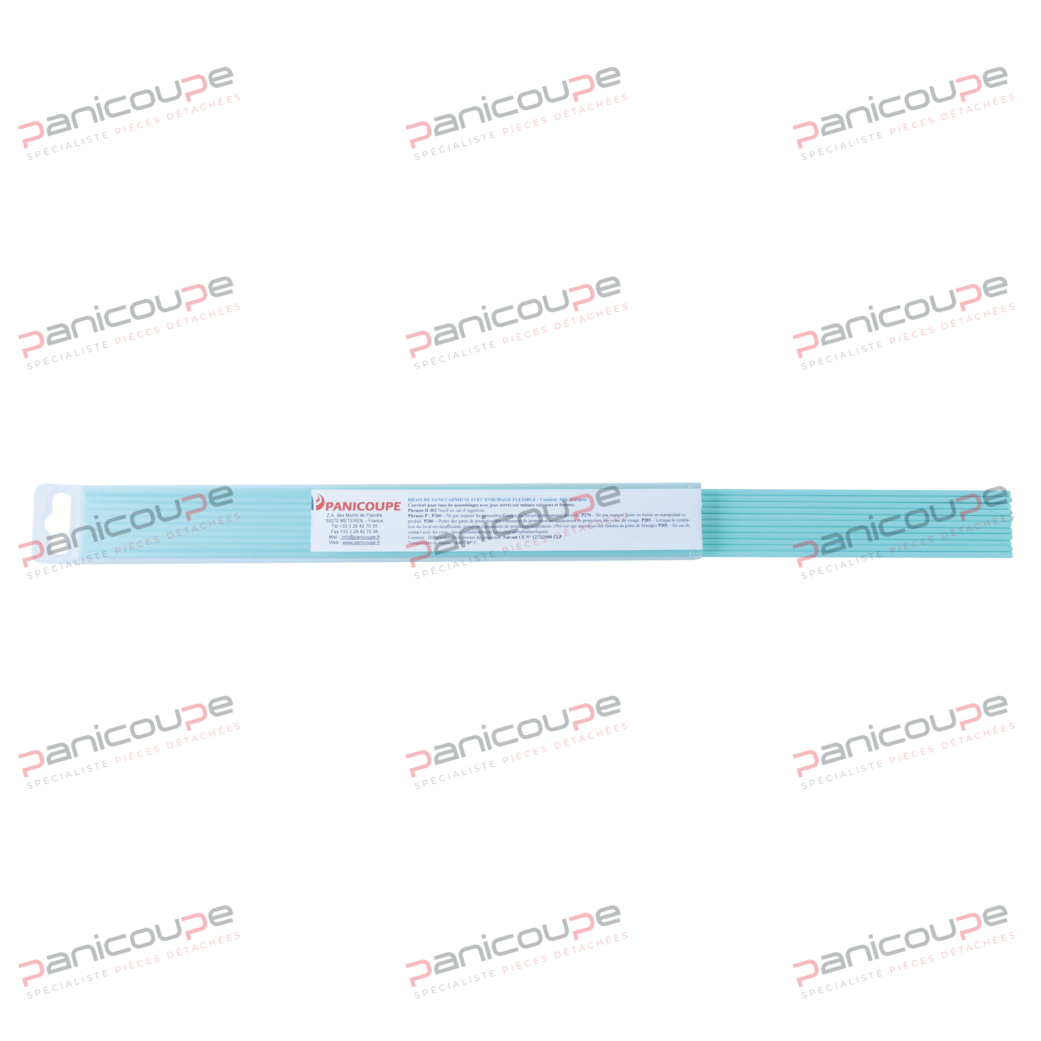 34% ARGENT SANS CADMIUM - ENROB&Eacute;E - &Oslash; 2 MM photo du produit