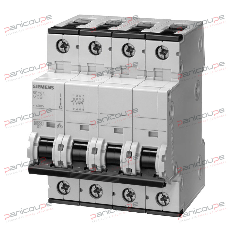 DISJONCTEURS T&Eacute;TRAPOLAIRES COURBE D photo du produit