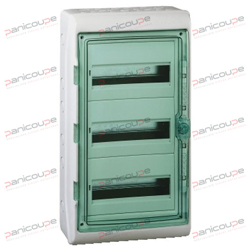 COFFRET &Eacute;TANCHE IP65 MUREVA 36 MODULES photo du produit