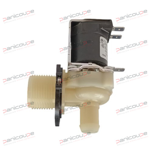 Entrée 3/4 - sortie Ø 13.5 mm<BR/>Temp. max. 90°C<BR/>220/240V 50/60Hz EV 1VOIE 90° 3/4'' SORTIE13MM photo du produit