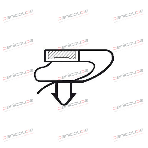 JOINT A ENCASTRER 600 X 390 MM photo du produit