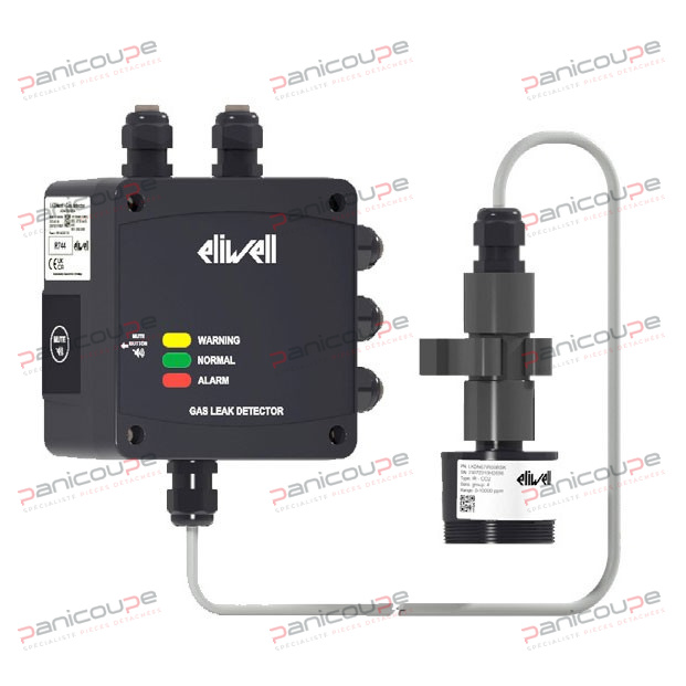 Détecteur de fuites R32/A2L avec détecteur intégré<BR/>+ transformateur 24V 15W<BR/>+ CAPE+ELIWELL PACK DETECTEUR LKDN R32 CAPE+ photo du produit