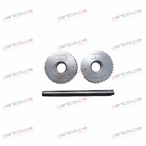 LOTS DE 2 MOLETTES CRANTEES photo du produit