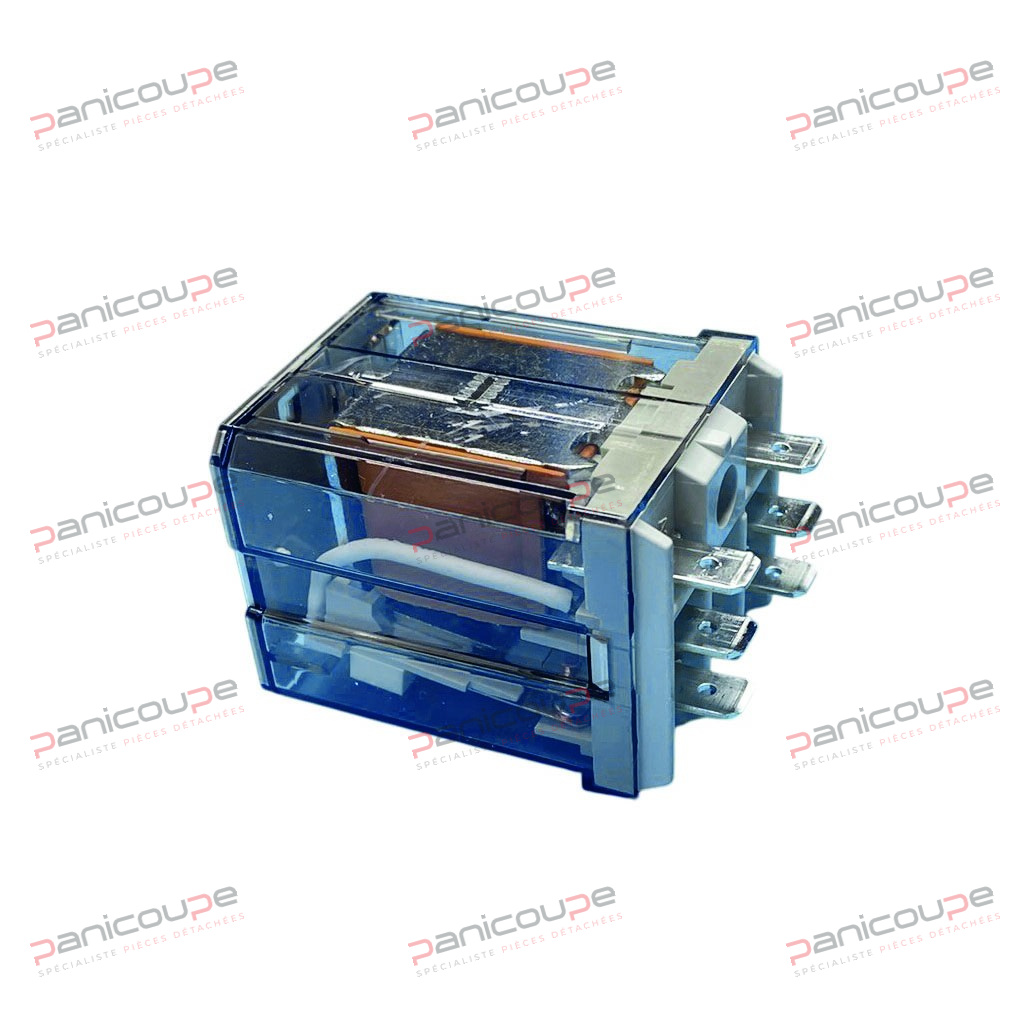 Alimentation 230V 50/60Hz<BR/>2 NO<BR/>Intensité 16A<BR/>Relais Finder 628282304309 RELAIS FINDER 62.82 C photo du produit