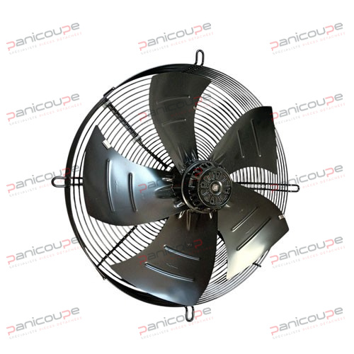 Ø Hélice mm : 450 - Nombre de pales : 5 - Tension V : 230/400 - Puiss. W : 200 -T : - Débit m3/h : 5445 - Vitesse Tr/mn : 1380 - Type sortie : Fils 600 mm - Ø Fixation 4 points mm : 522 - Condensateur : non (TRI)<BR/><BR/>sens de l’air : a (de la grille vers le moteur) VENTILATEUR À GRILLE SOUFFLANT Ø 450 200W photo du produit