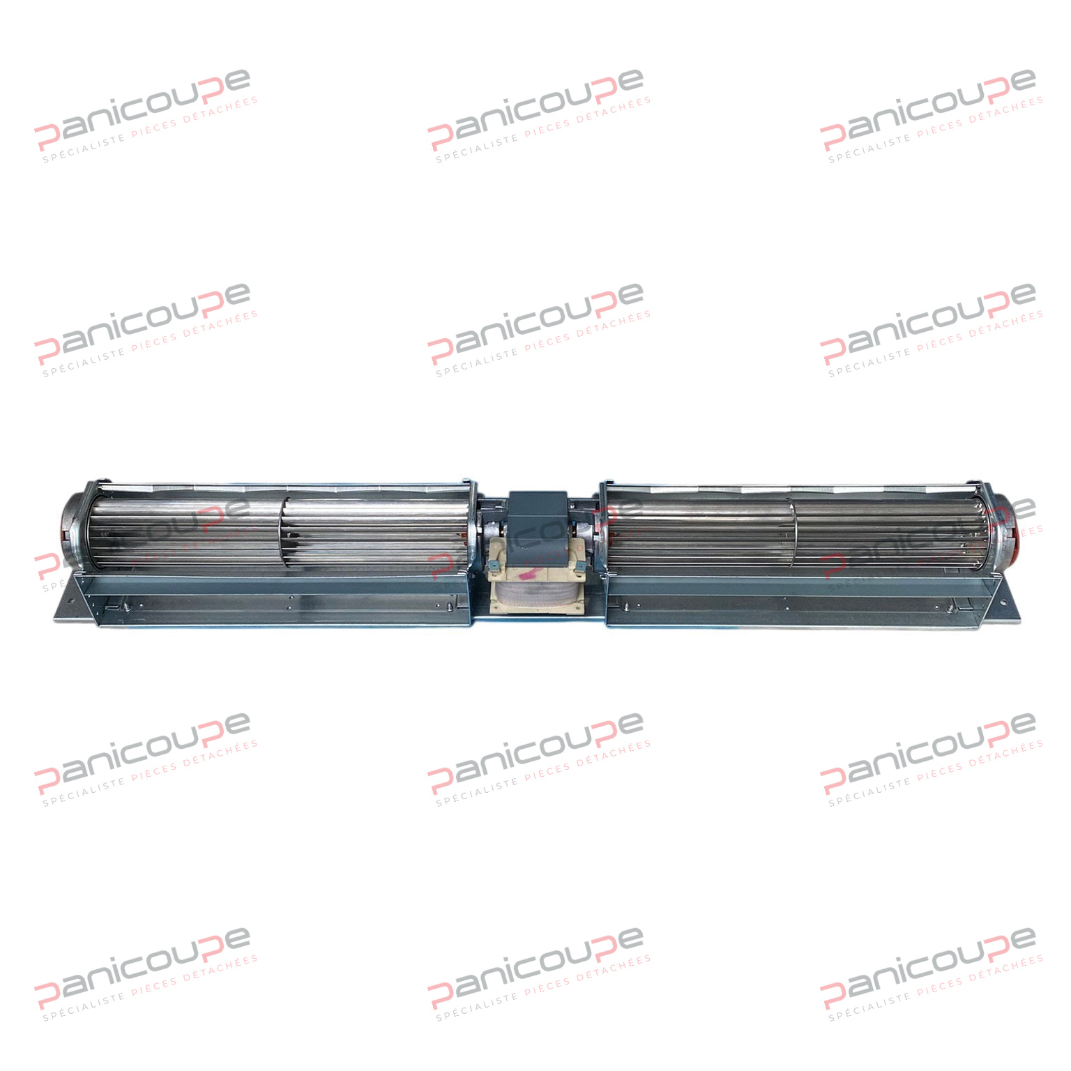 VENTILATEUR TANGENTIEL DOUBLE TURBINE 240 MM MOTEUR AU CENTRE photo du produit