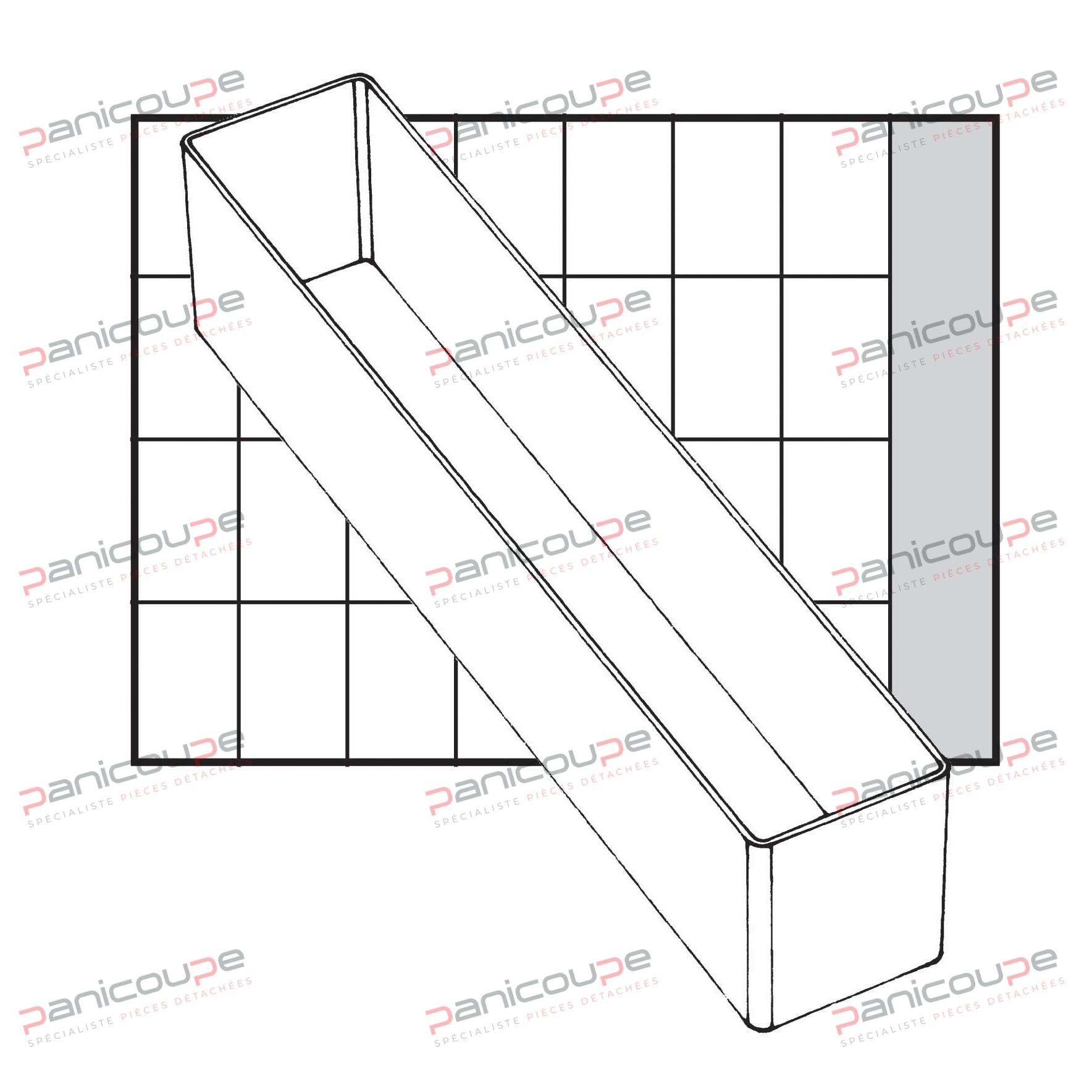 GODET POUR MALETTE DE RANGEMENT photo du produit