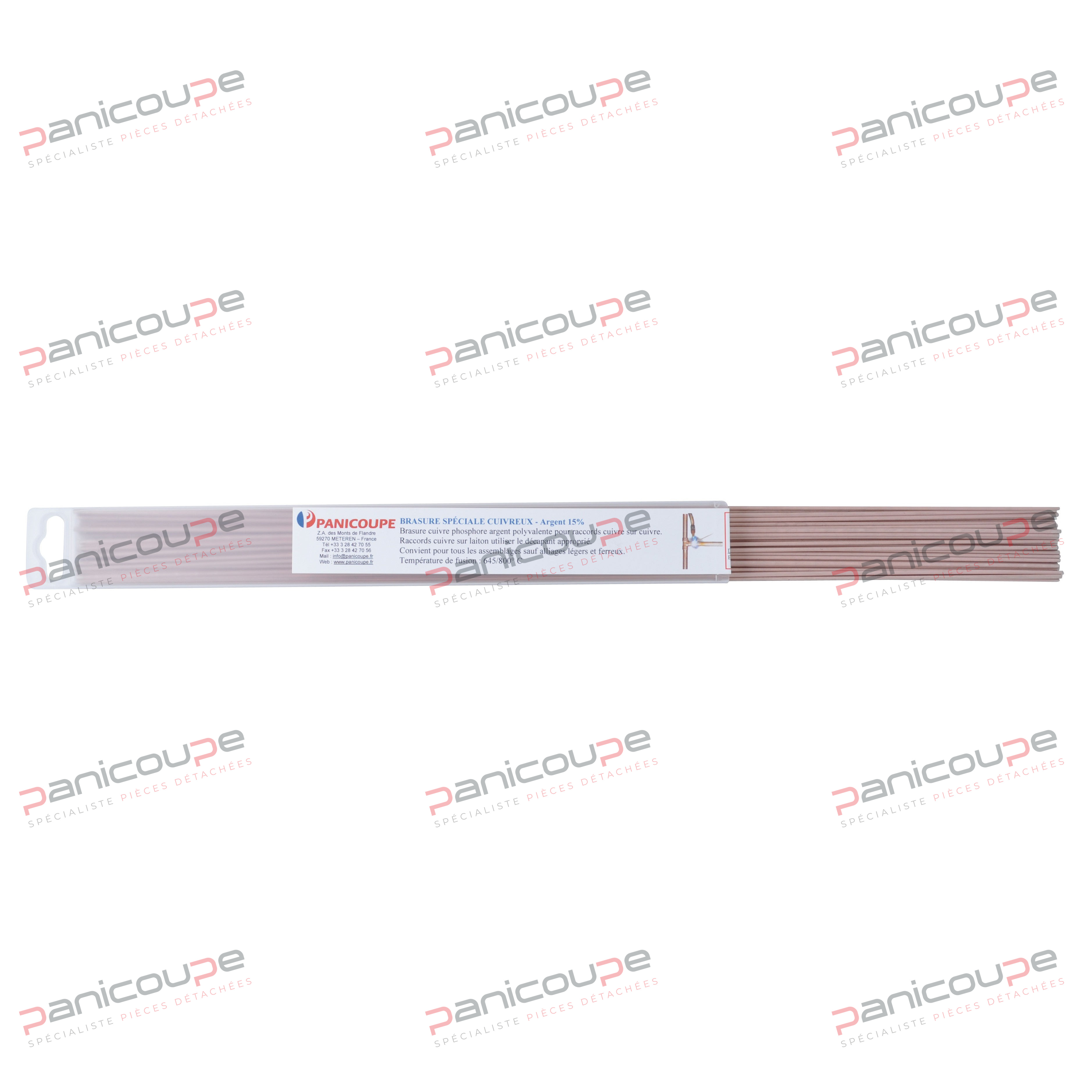 BRASURE CUIVRE PHOSPHORE 15% ARGENT photo du produit