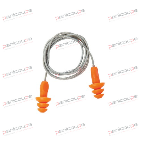 BOUCHONS D&rsquo;OREILLES AVEC CORDON photo du produit