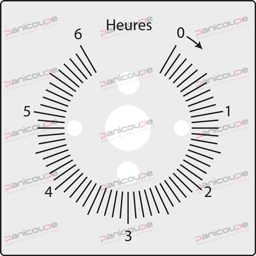 CADRANS GRADUES POUR MI2 6H photo du produit