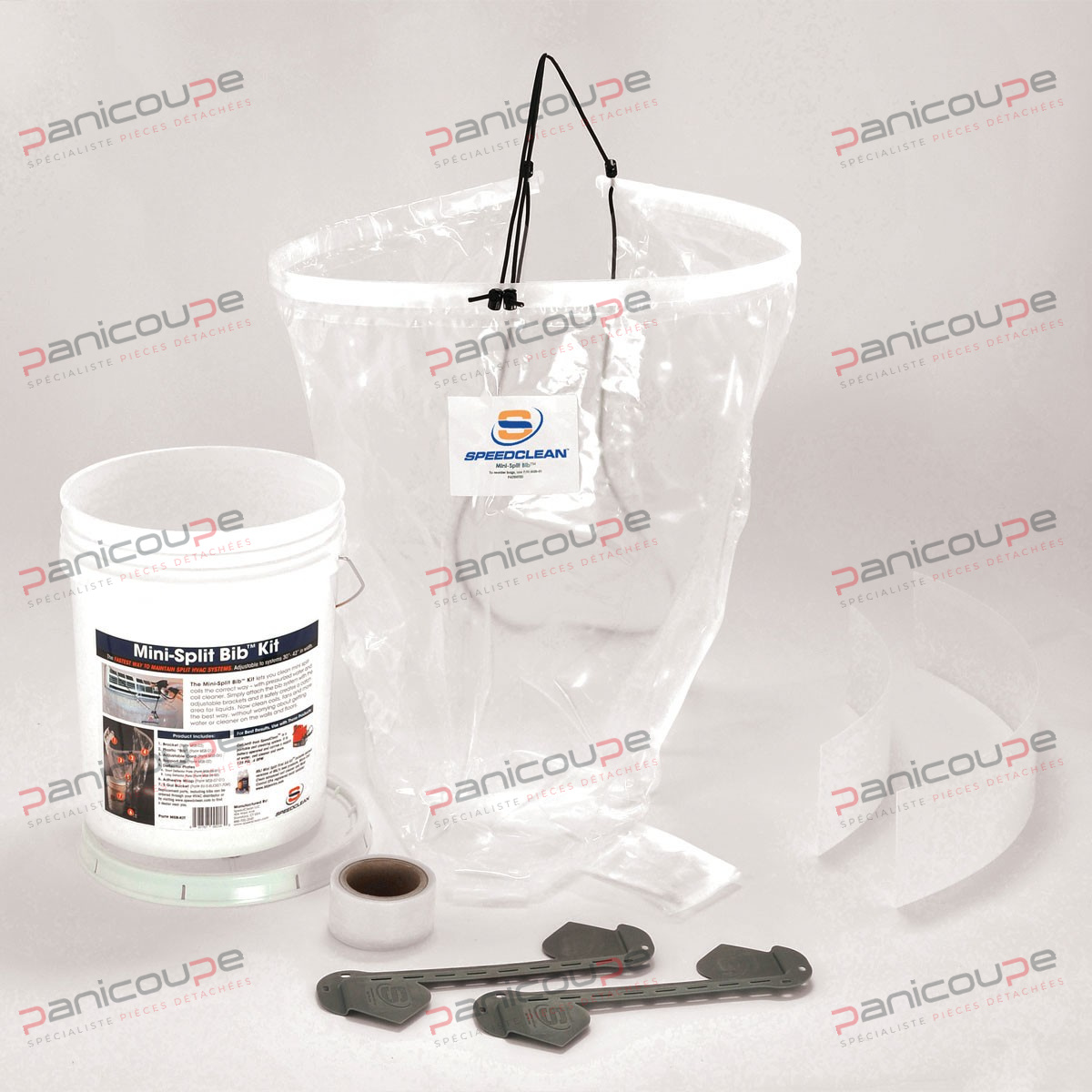 BACHE PROTECTION NETTOYAGE MINI SPLIT BIB photo du produit