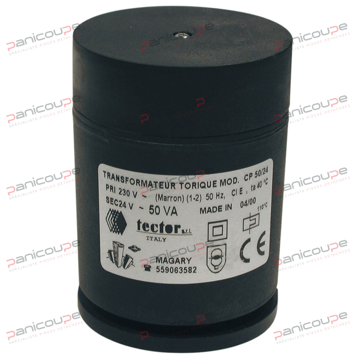 TRANSFORMATEUR TORIQUE 230/24 V - 50 VA photo du produit