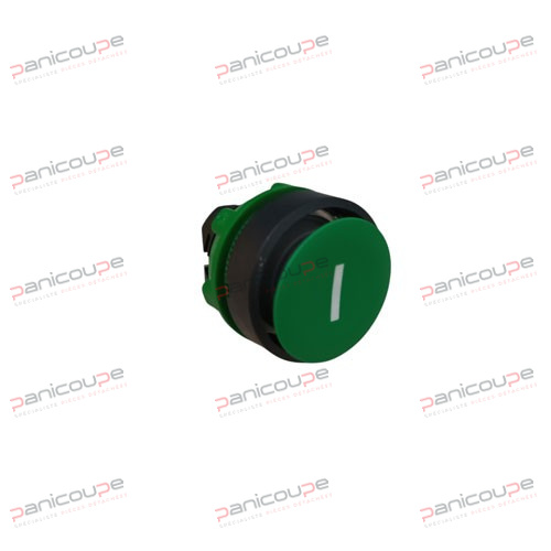 T&Ecirc;TE BOUTON POUSSOIR VERT &Oslash;22 - ZB5 photo du produit