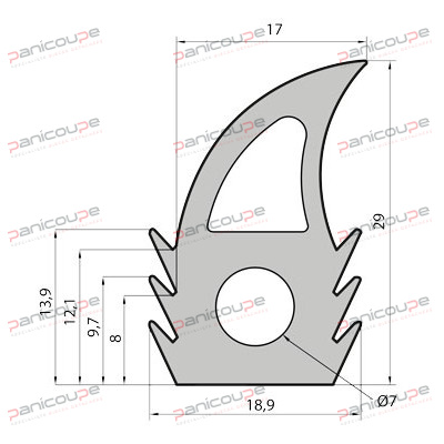 JOINT SILICONE MODELE EURO4 photo du produit