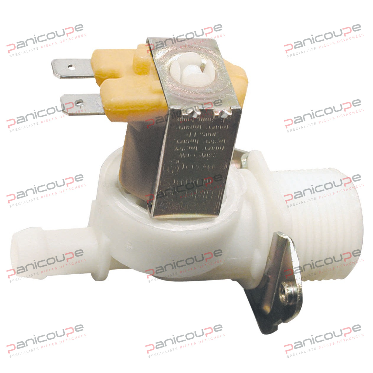 ELECTROVANNE DROITE CORPS PLASTIQUE 1 VOIE 180&deg; photo du produit