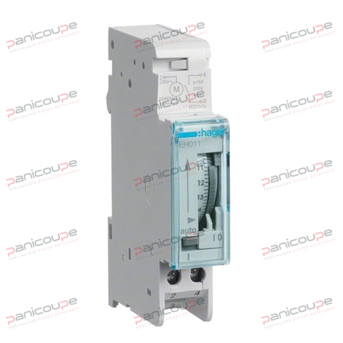 HORLOGES HAGER 24H 1 MODULE photo du produit