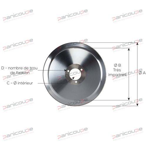 COUTEAU 370-326-57-4 ABM G370, photo du produit