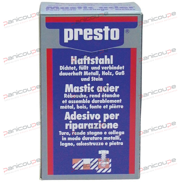 MASTIC BI-COMPOSANTS POUR ACIERS photo du produit