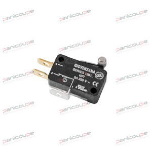 MICROSWITCH LEVIER 12,8 MM A GALET photo du produit