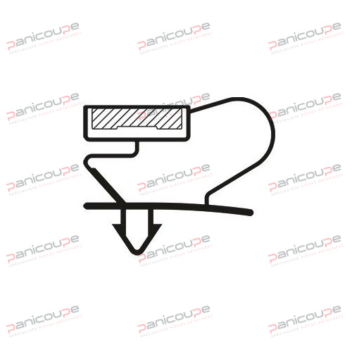 JOINT MAGNETIQUE 1495 X 655 MM photo du produit