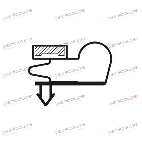 JOINT MAGNETIQUE 620 X 420 MM photo du produit