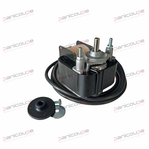 Caractéristiques techniques : Alimentation 230 V - 50/60 Hz. Puissance 35/5 W - vitesse 2500 T/min. Câble longueur 1300 mm. MOTEUR REFRIGERATEUR photo du produit