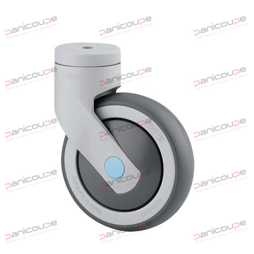 ROULETTES PIVOTANTES CHAPE &Agrave; OEIL SYNTHETIQUE SANS FREIN photo du produit