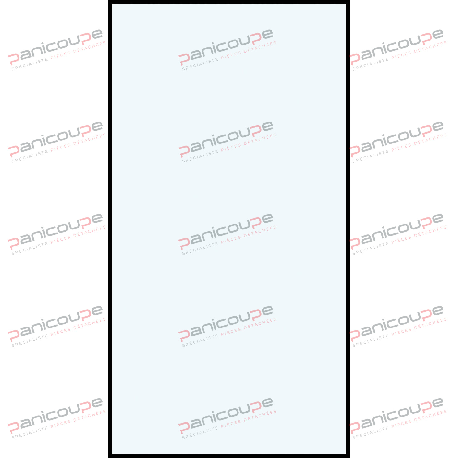 VITRE 995 X 520 X 6 MM - VF201 photo du produit