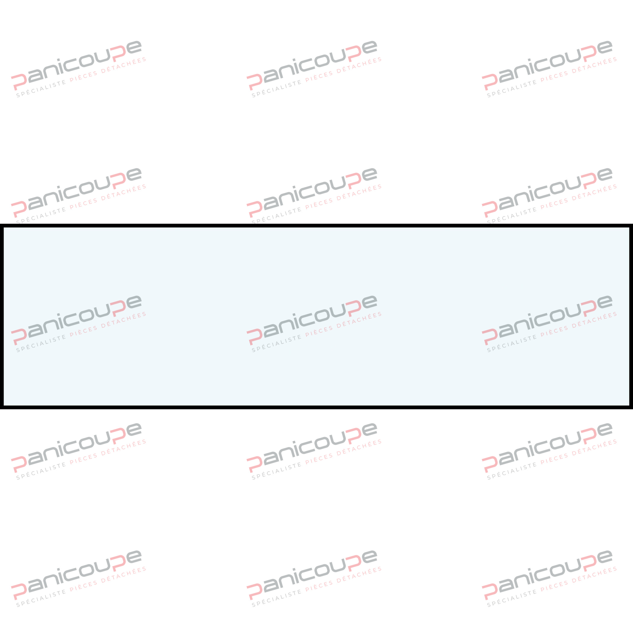 VITRE 500 X 200 X 5 MM - VF25 photo du produit