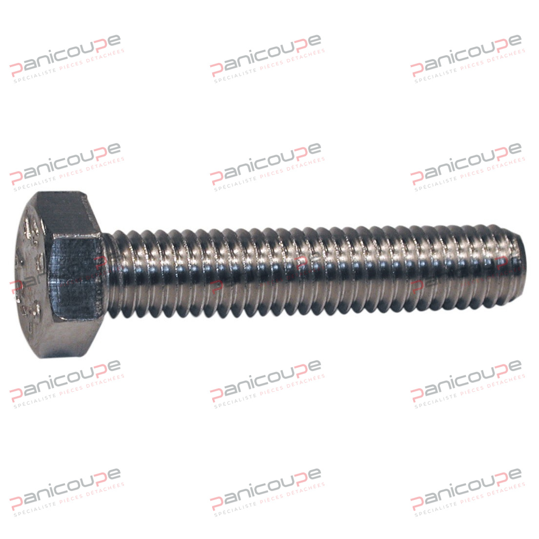 VIS T&Ecirc;TE H INOX A2 DIN 933 photo du produit