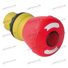 BOUTON ARR&Ecirc;T COUP DE POING LUMINEUX photo du produit