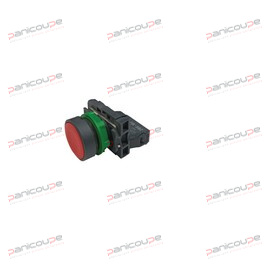BOUTON POUSSOIR ARRET &Oslash;16mm photo du produit