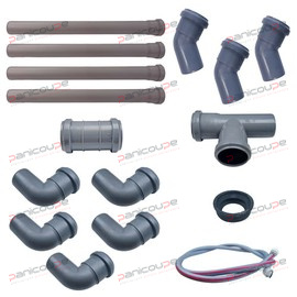 KIT EVACUATION HT DIAMETRE 40 2 MT photo du produit