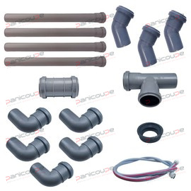 KIT EVACUATION HT DIAMETRE 50 2 MT photo du produit