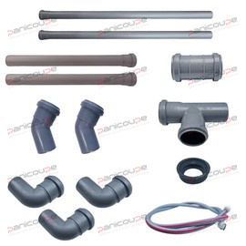 KIT EVACUATION HT DIAMETRE 50 3 MT photo du produit