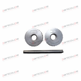 LOTS DE 2 MOLETTES CRANTEES photo du produit