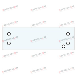 VITRE FOUR 602X220 photo du produit