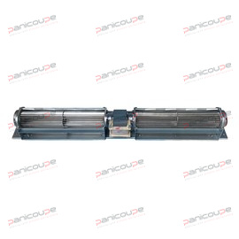 VENTILATEUR TANGENTIEL DOUBLE TURBINE 240 MM MOTEUR AU CENTRE photo du produit