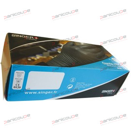 GANTS JETABLES NITRILE NOIR ULTRA RESISTANTS photo du produit