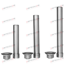 BONDES AVEC SURVERSES EN INOX 1 &rdquo;S 1/2 photo du produit