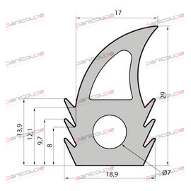 JOINT SILICONE MODELE EURO4 photo du produit