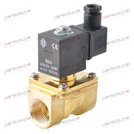 &Eacute;LECTROVANNE LAITON 3/4&rdquo; 24 V photo du produit