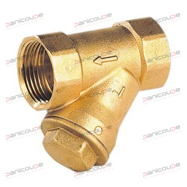 FILTRE &Agrave; EAU EN Y &Agrave; TAMIS TARAUDES photo du produit