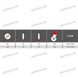 ROUE SEULE HAUTE TEMP&Eacute;RATURE photo du produit