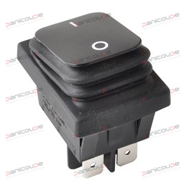 INTERRUPTEUR &Eacute;TANCHE TOUCHE BASCULANTE BIPOLAIRE photo du produit