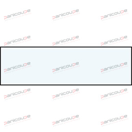 VITRE 500 X 200 X 5 MM - VF25 photo du produit