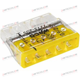 BOITIER TRANSPARENT 5 CONDUCTEURS photo du produit